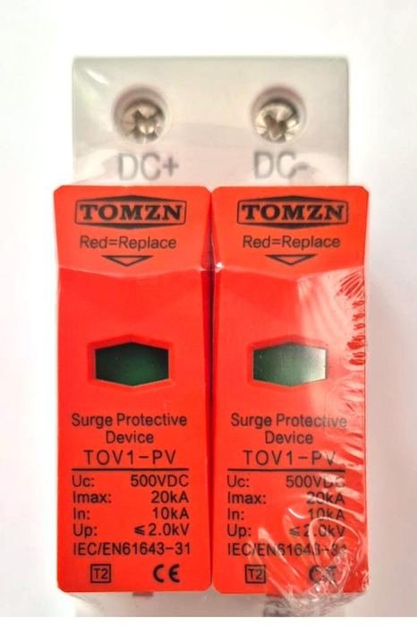 Protector de sobretensión DC 500V